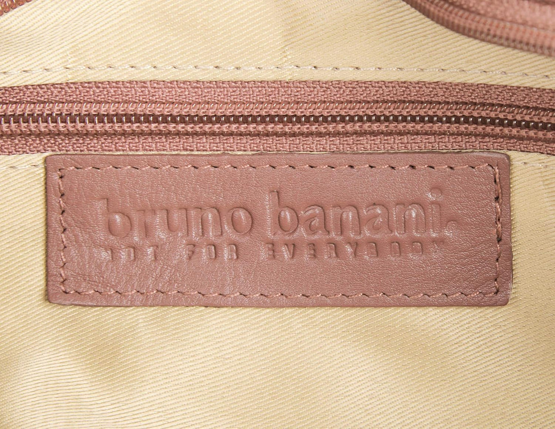 Bruno Banani Umhängetasche rosa echt Leder Damen - 020315