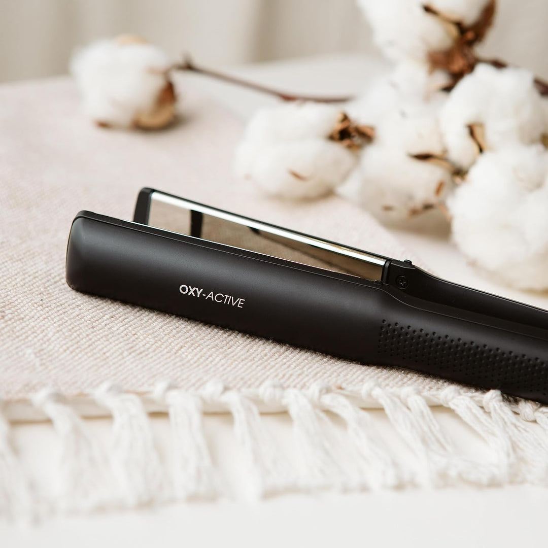 Gama Italy Professional Professionelles Glätteisen G-Style Oxy-Active mit Wide &amp; Long Heizelementen