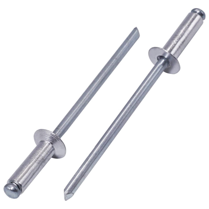 SKIR'CO (1000 Stück) Aluminium Senkkopf Blindnieten 3,0 x 10 mm, Stahldorn, Popnieten 1000 3.0 x 10