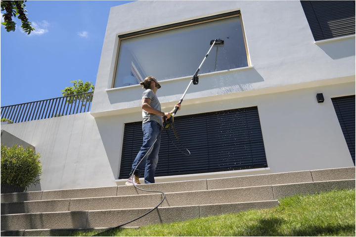 Kärcher Teleskopstrahlrohr TLA 4 Reinigungsset für Fassaden und Glasflächen, passend für Kärcher Hoc