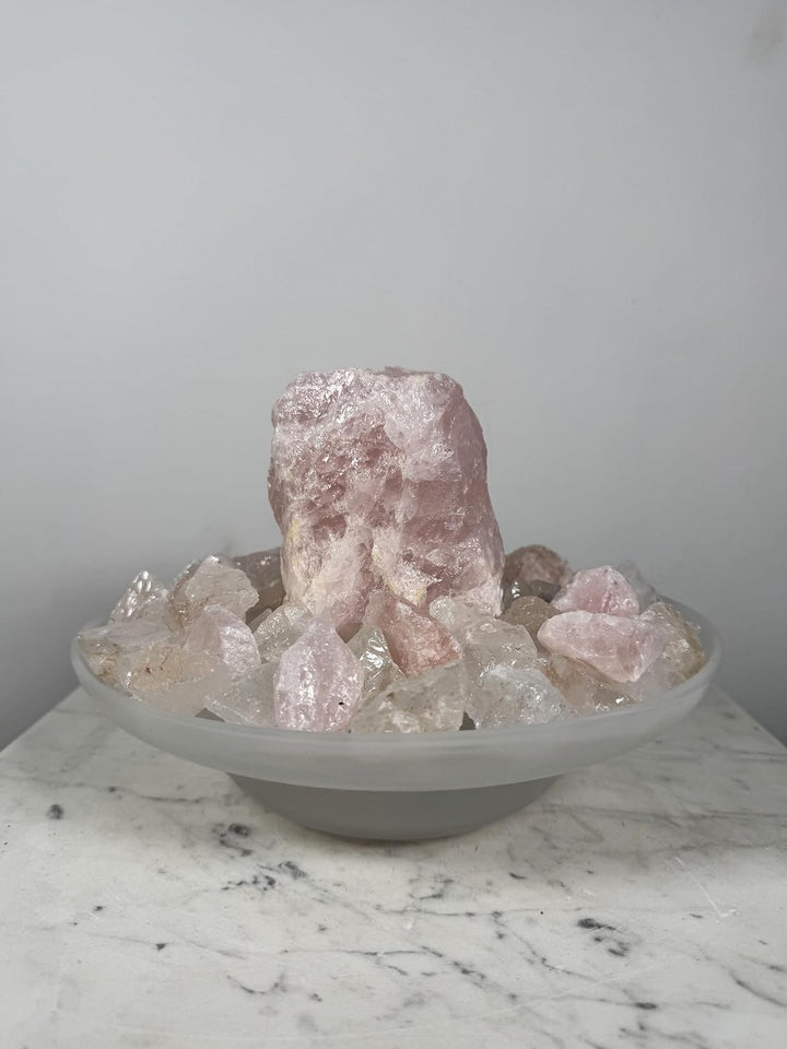 Zimmerbrunnen Leticia Rosenquarz (Schalenfarbe: Rosa)