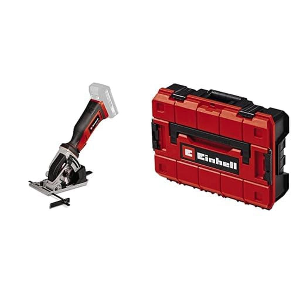 Einhell Akku-Mini-Handkreissäge TE-CS 18/89 Li - Solo Power X-Change (Lithium-Ionen, werkzeuglose Ei