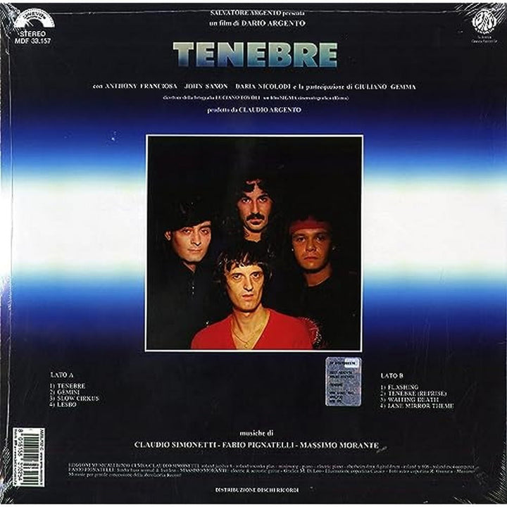 Tenebrae (Original Soundtrack), Vinyl