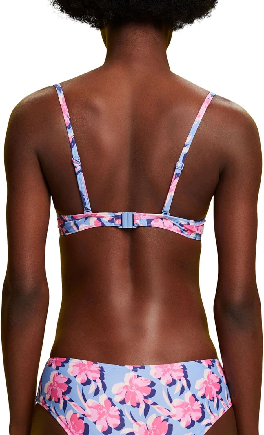 ESPRIT Recycelt: Wattiertes Bügel-Bikinitop