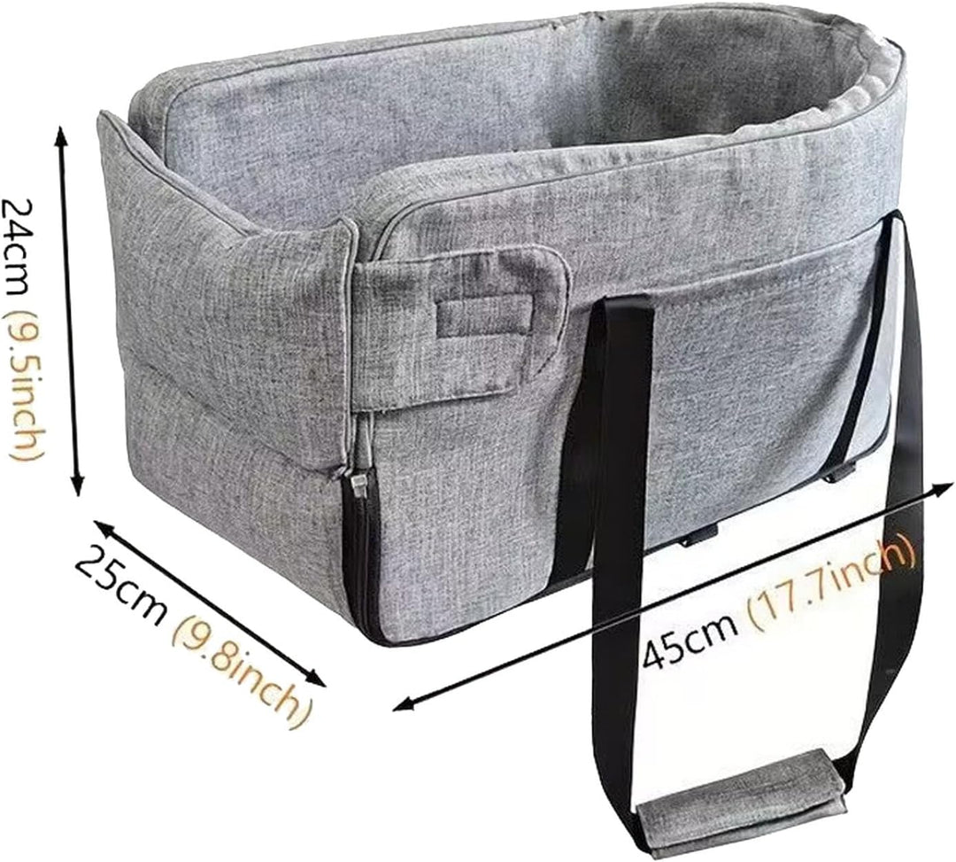 Hundesitz Für Bis Mittelgrosse Hunde,reisebett Für Haustiere Mit, Unter 14.3 Lbs Sitzhöhe 6", Zwei S