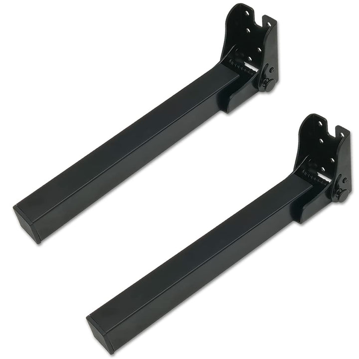 2 Stück Tischbeine Klappbar Kurz Eckig, Klappbare SofafüssE KlappbettfüssE, Höhe 14～50cm erhältlich