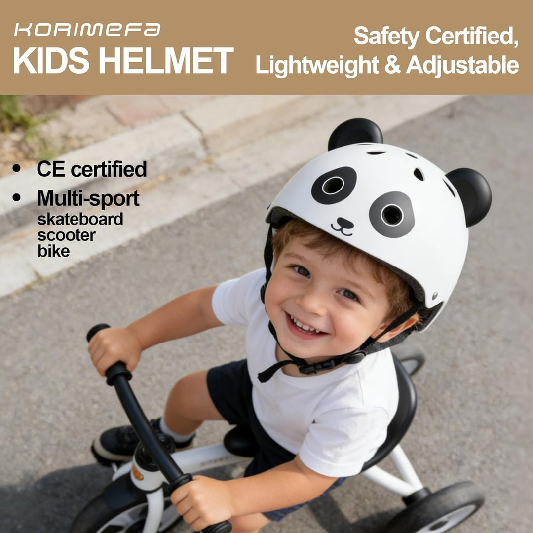 KORIMEFA Fahrradhelm Kinder Schonerset Skaterhelm Protektoren Schützer Inliner Schutzausrüstung Knie