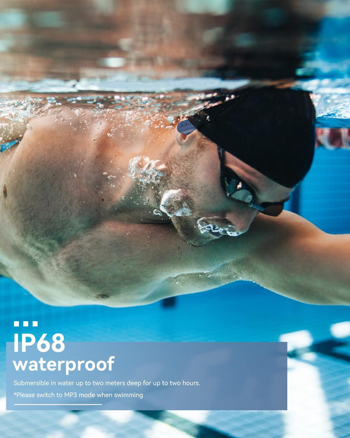 SANOTO Kopfhörer Schwimmen, In Ear Kopfhörer Bluetooth 5.4, IPX8 Unterwasser Kopfhörer Schwimen 8G M