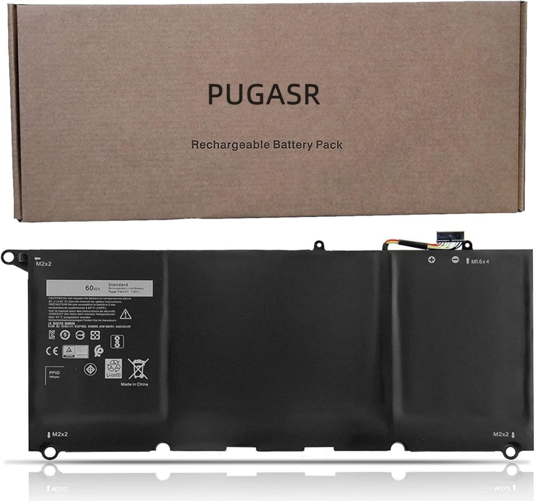 PUGASR PW23Y Laptop Akku Kompatibel mit Dell XPS 13 9360 P54G002 13-9360-D1605G 13-9360-D1605T 13-93