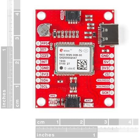 SparkFun Qwiic - GPS Breakout, NEO-M9N, Chip Antenne