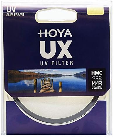 Hoya UX UV Filter 77 mm, UV Schutzfilter, 10fach-Vergütung zur Reflexunterdrückung, wasserabweisend,