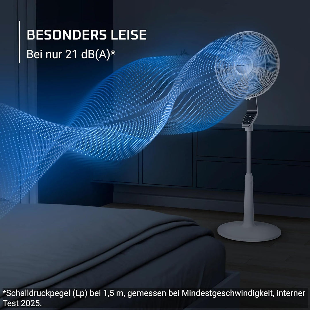 Rowenta Turbo Silence Extreme, Standventilator, leistungsstark, langlebiges Design, energiesparend,