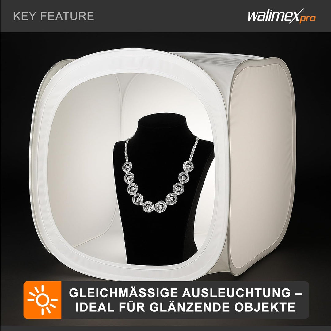 Walimex Pro Pop-Up Lichtwürfel (75x75x75