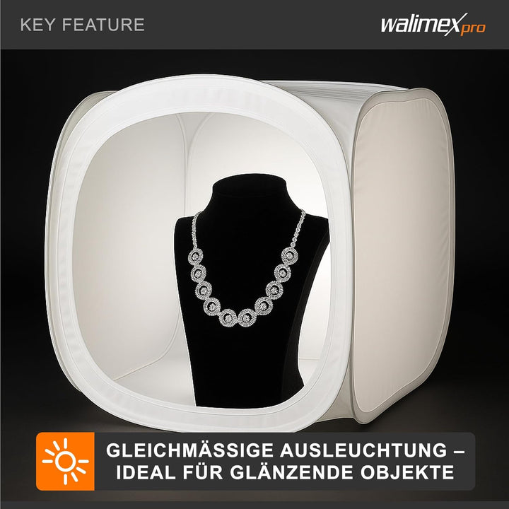 Walimex Pro Pop-Up Lichtwürfel (75x75x75