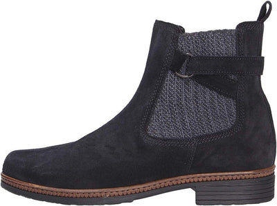 Gabor Damen Chelsea Boots | Frauen Stiefeletten | Wechselfussbett | Best Fitting 36 EU Pazifik, 36 E