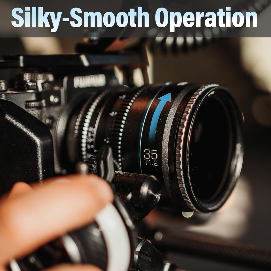 SIRUI Night Walker 35mm T1.2 Cine Objektiv Objektive Lens Lenses, grosse Blende, manueller Fokus(Mod