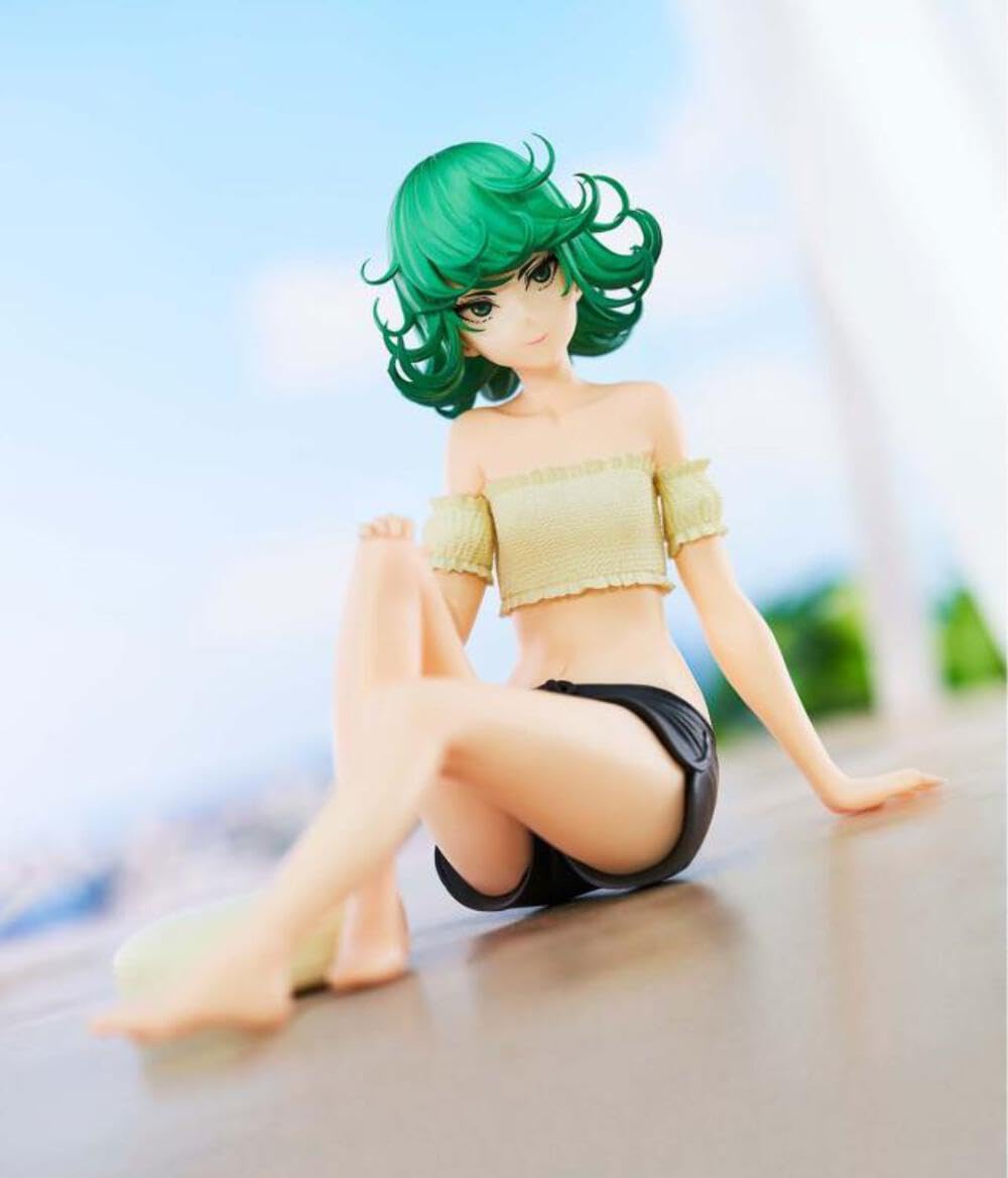 BANPRESTO, Tornado One Punch Man, Relax Time 10 cm, Mehrfarbig BP88145