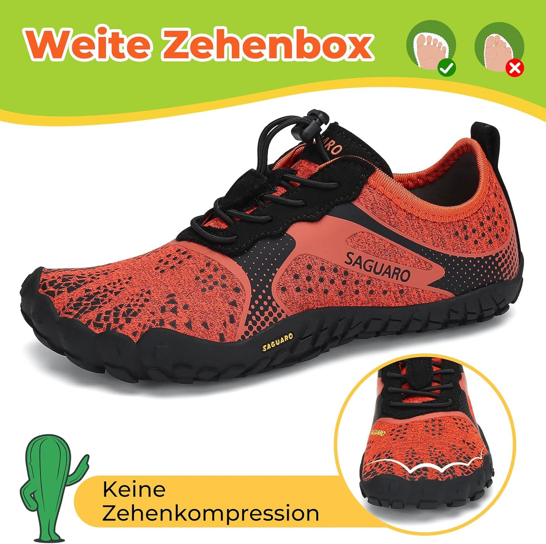 SAGUARO Barfussschuhe Kinder Barfussschuhe Schnell Trocknend Badeschuhe für Jungen Mädchen Gr.24-36,