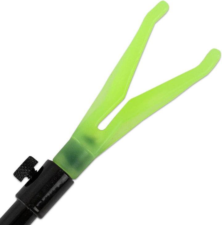 4 Stück Rutenhalter Bankstick Rutenständer mit U/V-Rutenauflage Alu 50-90cm 75-120cm 4 Stück 50-90cm