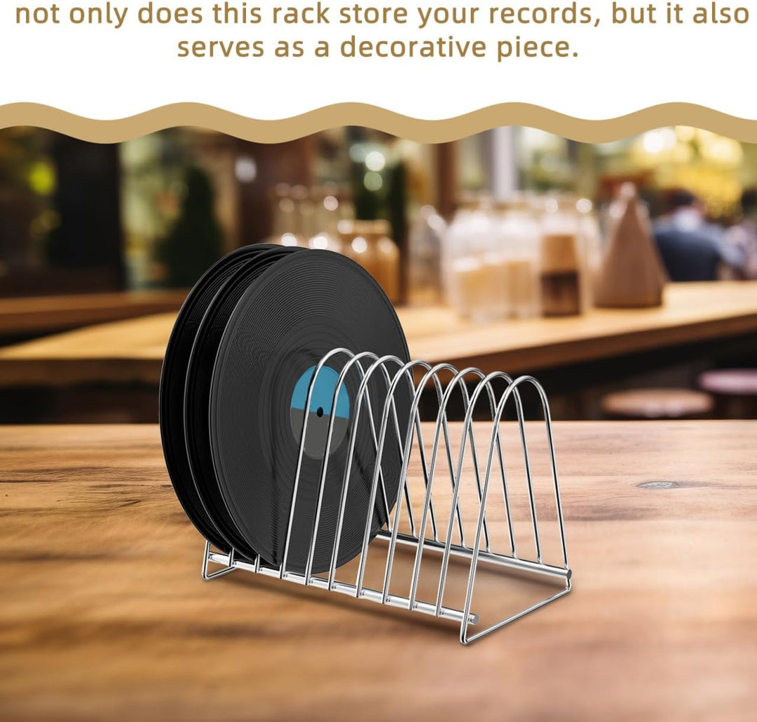 BESTonZON Präsentationsständer Für Schallplatten Plattenständer Vinyl-schallplattendisplay Bauernhau