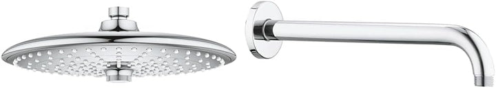 GROHE Vitalio joy 260 - Kopfbrause (wassersparend, 3 Strahlarten, Antikalk-System), chrom, 26462000