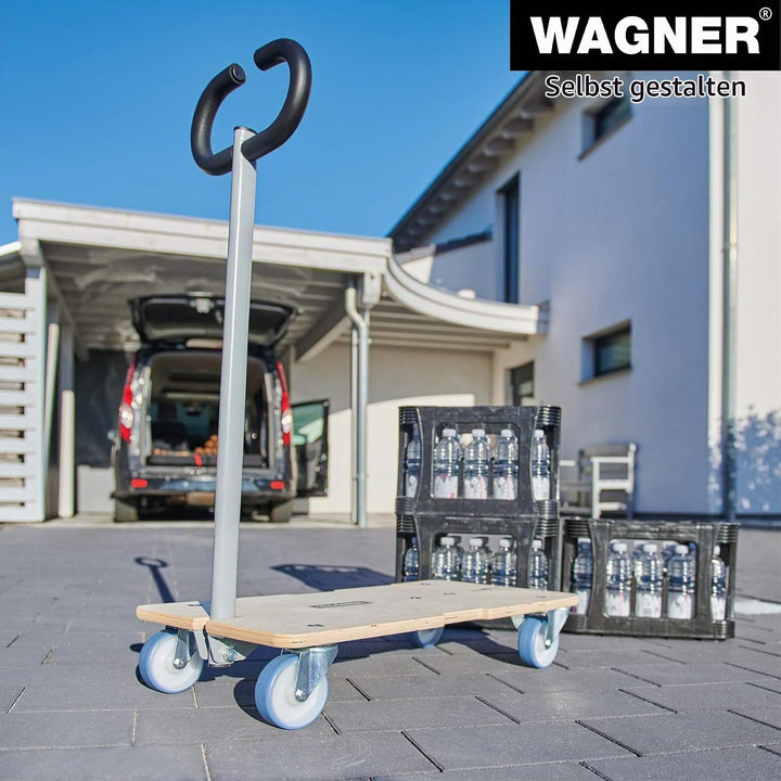 Wagner Transporthilfe MM 1333 I 74-101 x 37 x 14,5 cm - Tragkraft 200 kg - für unterschiedlich gross