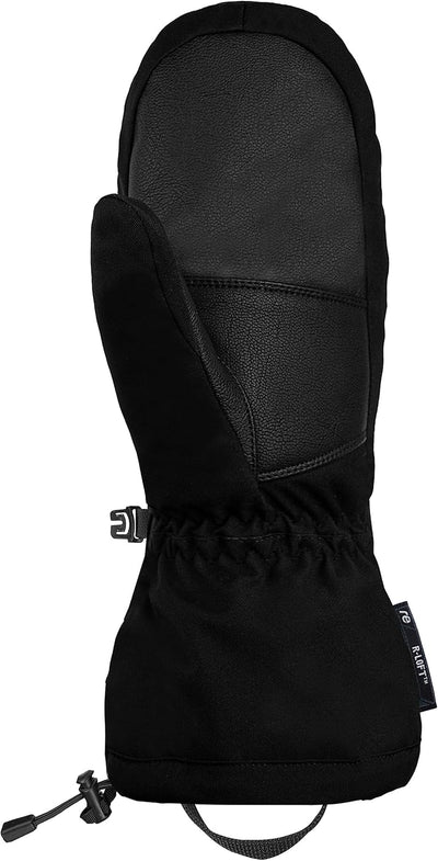 Reusch Damen Fäustlinge Demi R-tex Xt Mitten Extra Warm, Wasserdicht, Atmungsaktiv 8 schwarz / grau,