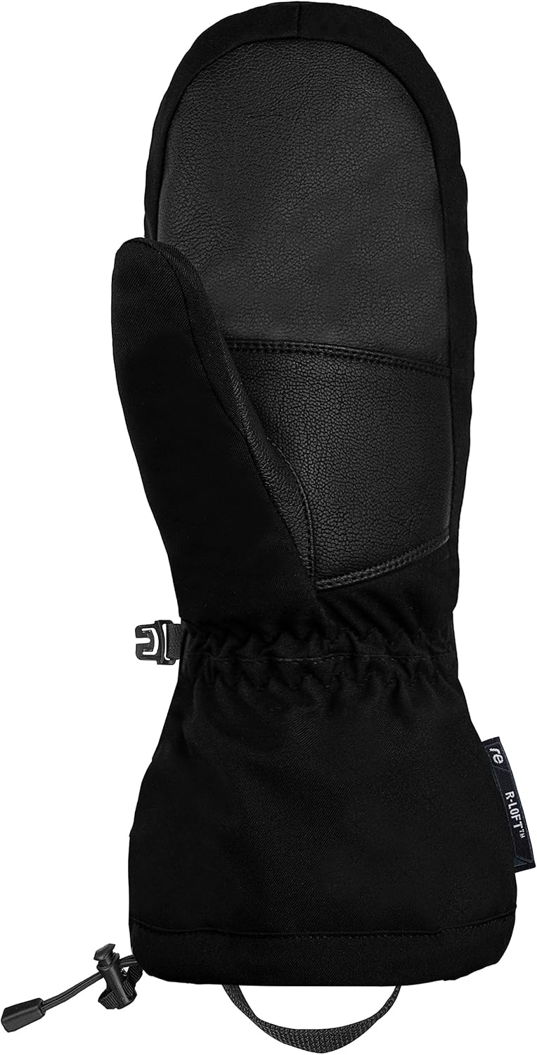 Reusch Damen Fäustlinge Demi R-tex Xt Mitten Extra Warm, Wasserdicht, Atmungsaktiv 8 schwarz / grau,