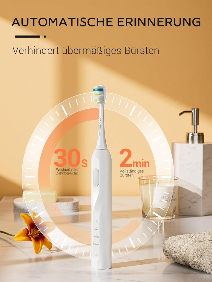 Brosse à dents électrique-TOUCHBeauty Brosse à dents électrique sonique Brosse à dents électrique Br