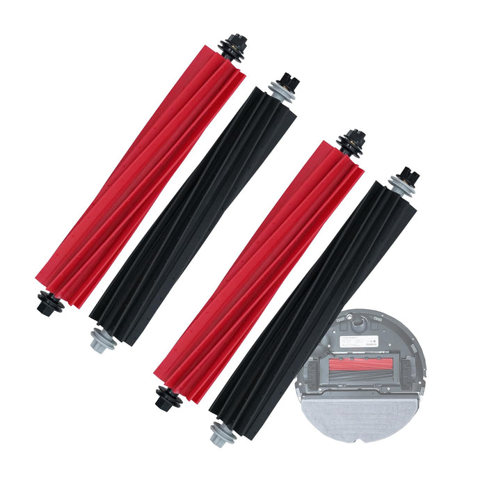 Ersatzteile Zubehör, Trennbare Rubber DuoRoller-Bürste für roborock S8/S8 +/S8 Pro Ultra/Q8 max/Q8 m