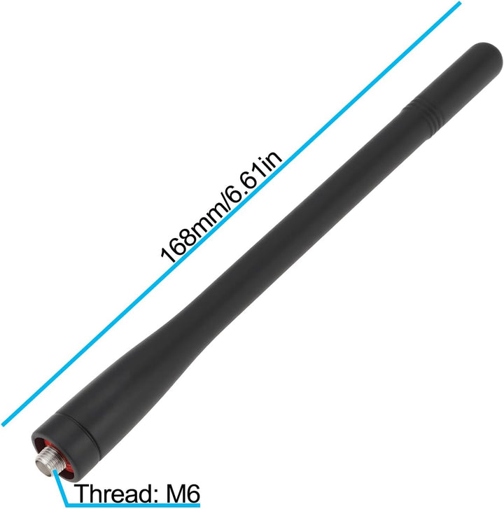 SG Store 2 Stück KRA-26 VHF-Helixantenne Kompatibel mit Kenwood TK280 TK2170 TK2180 TK3312 NX220