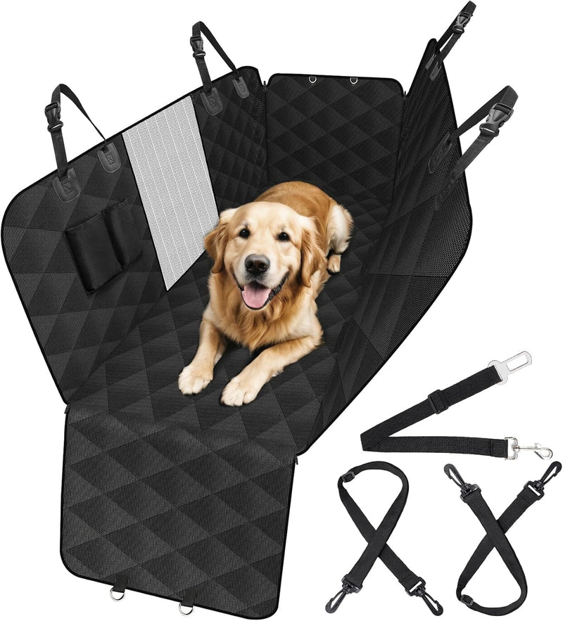 CALIYO Hundedecke Auto Rückbank, Hund Auto rückbank Rücksitz mit Seitenschutz, Auto Hundedecke Rücks