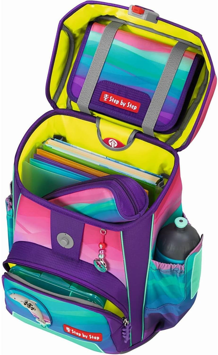Step by Step CLOUD OCEAN Schulranzen-Set Dolphin Lana 5-tlg.
