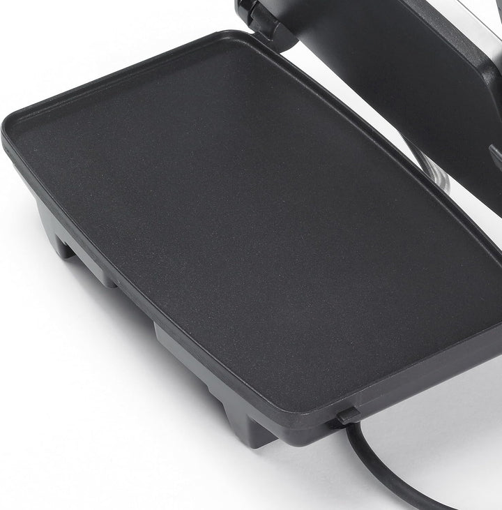 Breville Sandwich/Panini-Toaster | Sandwichmaker im Café-Stil für 3 Scheiben | Edelstahl [VST025X]