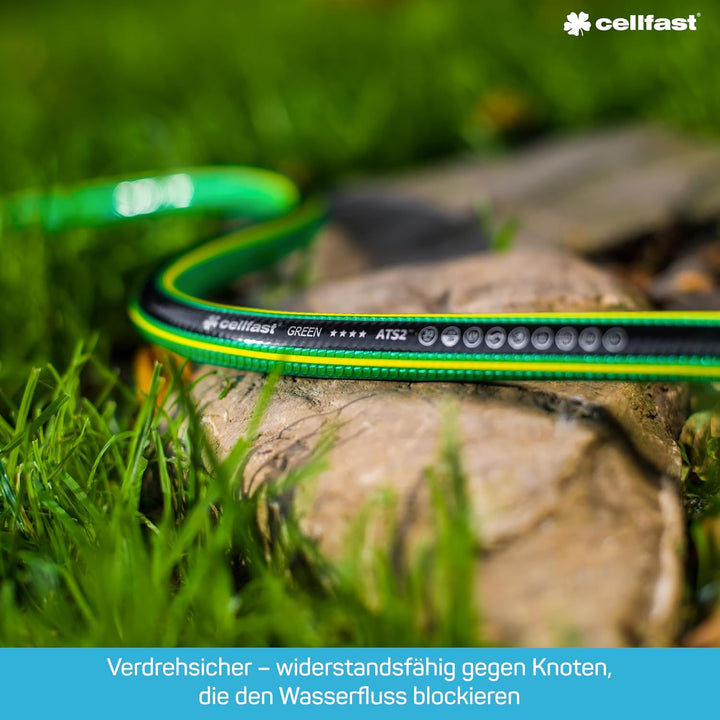 CELLFAST Gartenschlauch Schlauch 5 Lagiger Wasserschlauch Doppelgeflecht Kreuz Trikotgewebe Bewässer