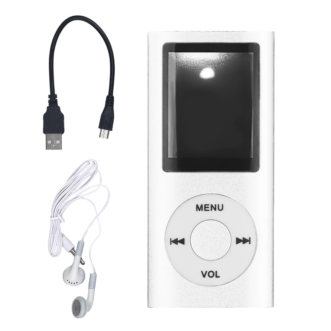 MP3-Player/MP4-Player Bluetooth 5.0, 1.8" Tragbarer HiFi-Musikplayer mit Verlustfreiem Sound und Lau