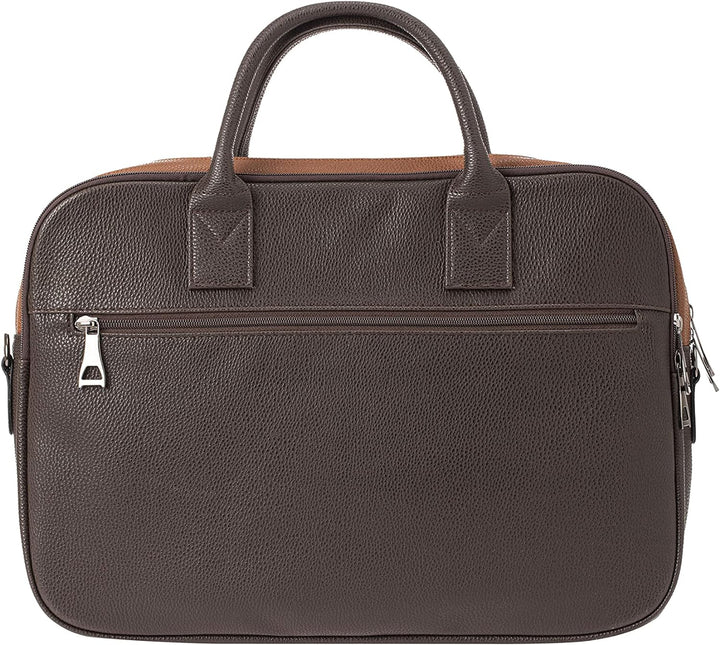 Redbridge Herren Schultertasche Messenger Bag Umhängetasche Kunstleder Braun, Braun