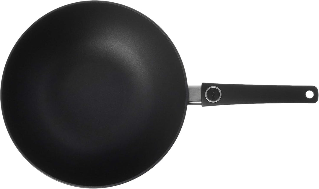 Woll Lite/Plus Wok aus Aluminiumguss, diamantverstärkt, antihaftbeschichtet, kratzfest, 29 cm, Schwa