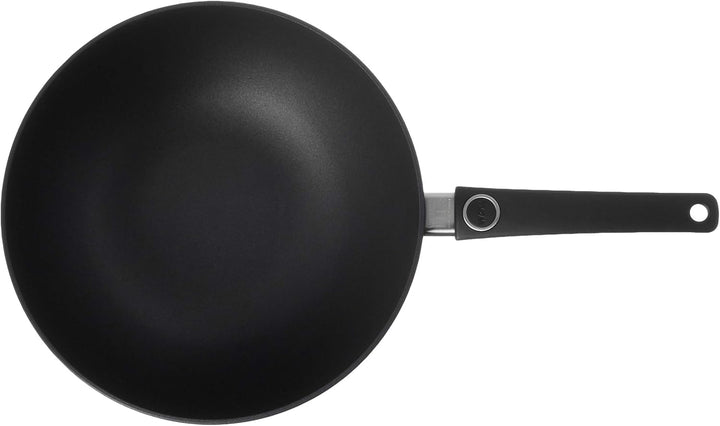 Woll Lite/Plus Wok aus Aluminiumguss, diamantverstärkt, antihaftbeschichtet, kratzfest, 29 cm, Schwa
