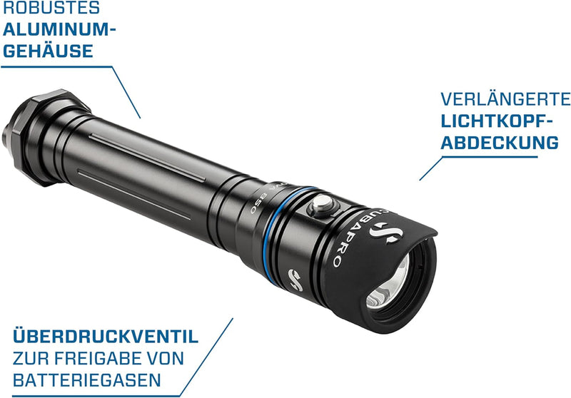 Scubapro Nova 850 Tauchleuchte, Nova 850