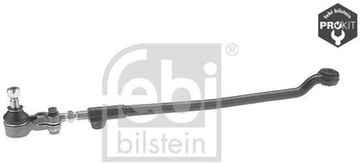febi bilstein 14134 Spurstange mit Endstück und Sicherungsmutter , 1 Stück Vorderachse rechts, Vorde