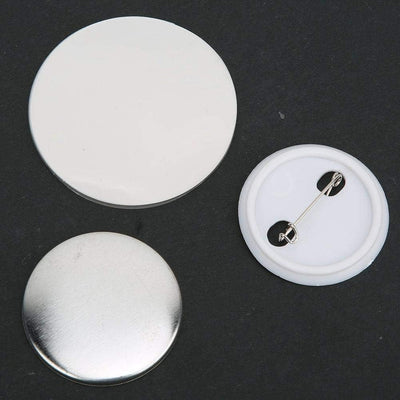 Fydun 100 Sätze 37mm Abzeichen Pin Button Teile Abzeichen Clear Acryl Badge Maker Making Supplies DI