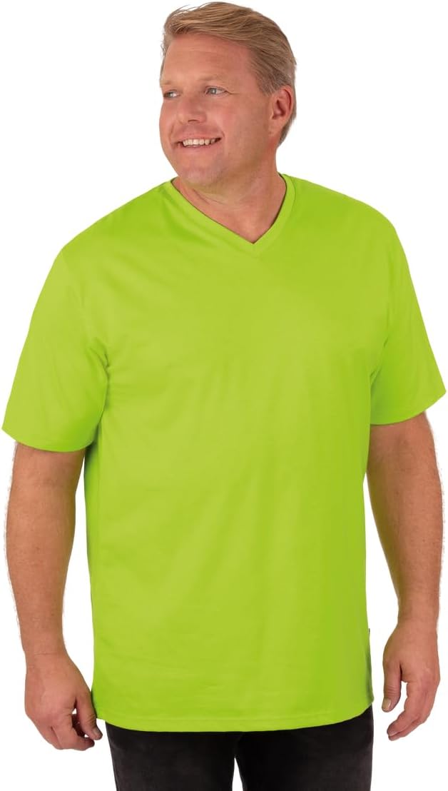 Trigema V-Shirt Deluxe Baumwolle S Lemon, S Lemon
