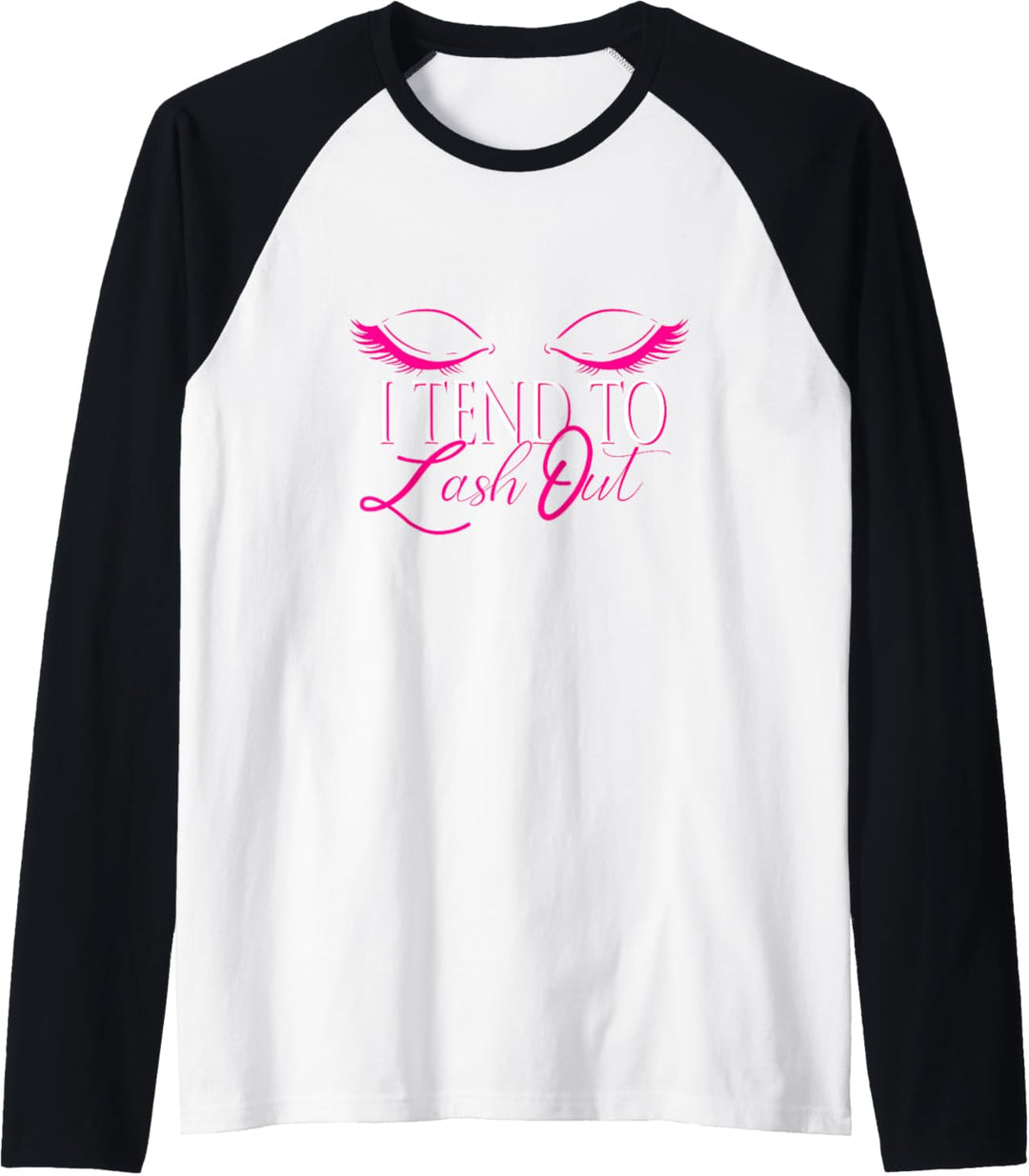 Damen Kosmetik MUA Beauty Salon Wimpern-Make-up-Künstler Raglan