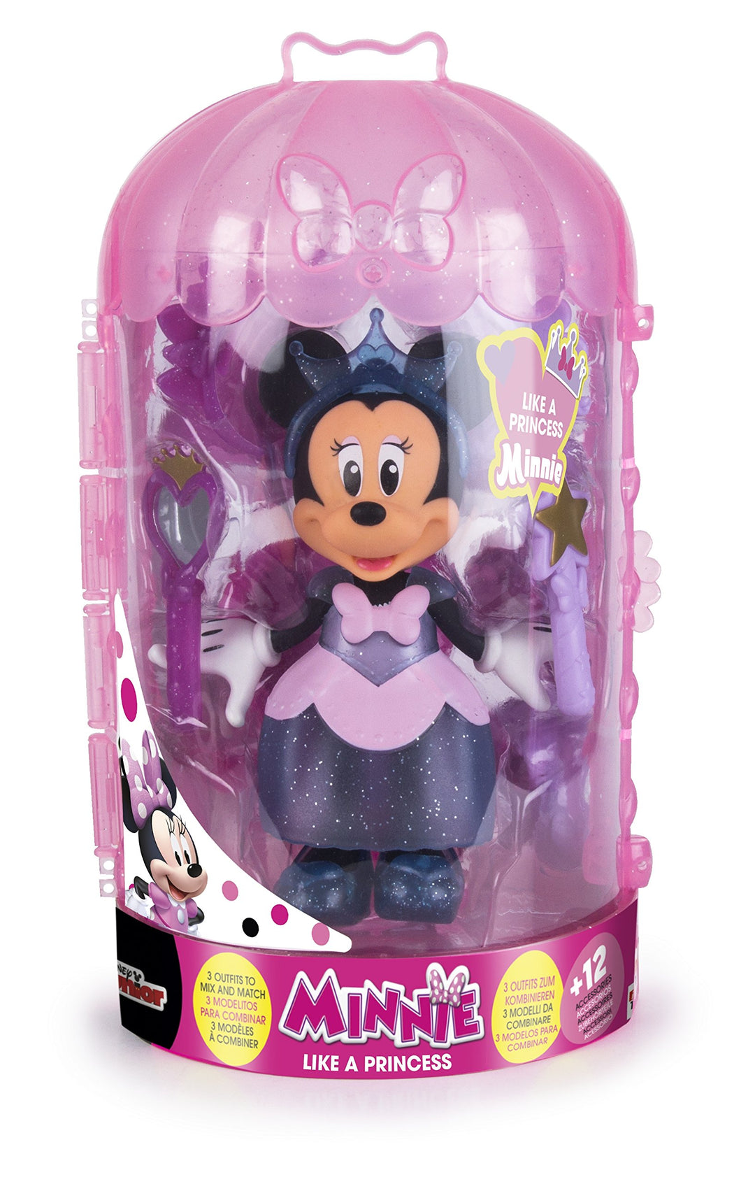 Minnie Mouse 182172MI4 Micky Maus und Freunde Like Princess Fashion Puppe