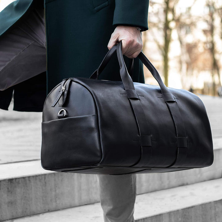 FEYNSINN Berlin Weekender Troy aus Premium Leder I Sporttasche gross für Herren und Damen I Reisetas