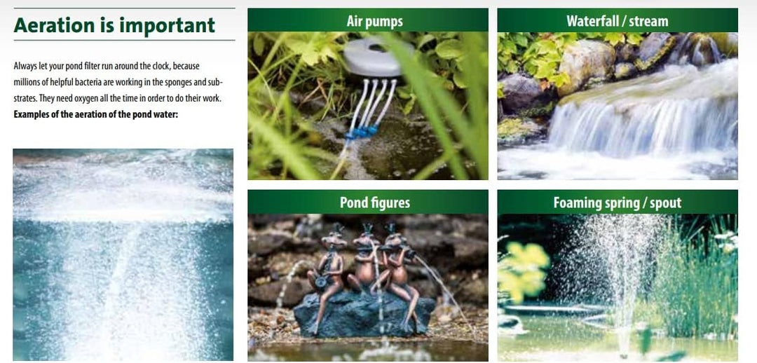 HEISSNER HLT200-00 Smartline Teichbelüfter, 200 L/h