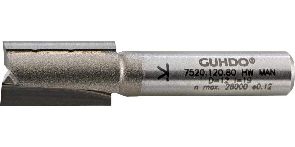 HW-Nutfräser D6 l25 L63 S8 Z2 Guhdo