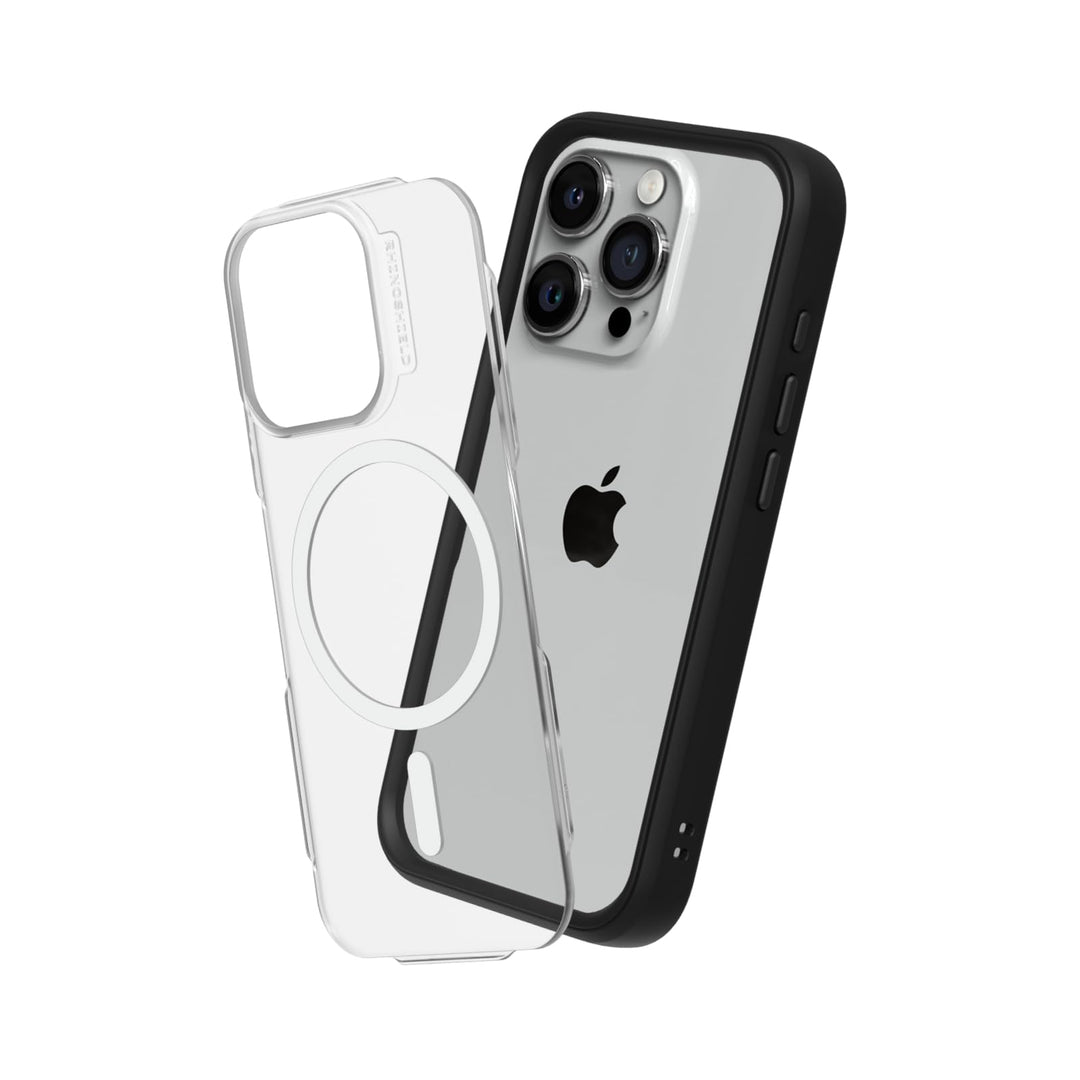 RhinoShield Modulares Case kompatibel mit MagSafe für [iPhone 15 Pro Max] | Mod NX - Überragender Ma