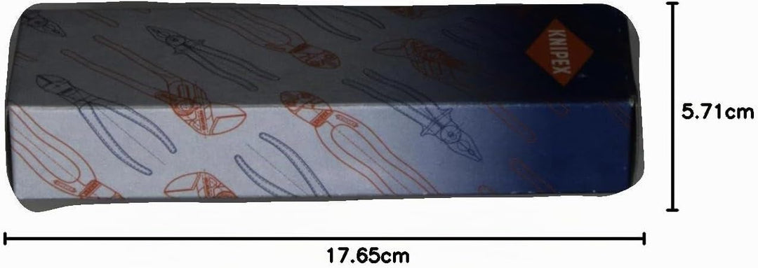 Knipex Automatische Flachkabel-Abisolierzange 180 mm 12 64 180 Einzelbett, Einzelbett